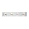 Westinghouse Westinghouse Chrome Silver 4 lights Incandescent Bathroom Bar Fixture Wall Mount 66411 - alternate 1